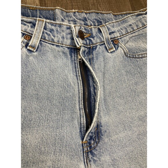 Levis 512 Vintage (1997) Jeans 11 JR M 28x30 Slim Fit Tapered Made In USA 90s - Picture 9 of 13